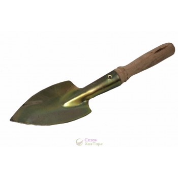 Лопатка садова з дерев'яною ручкою L-32 см